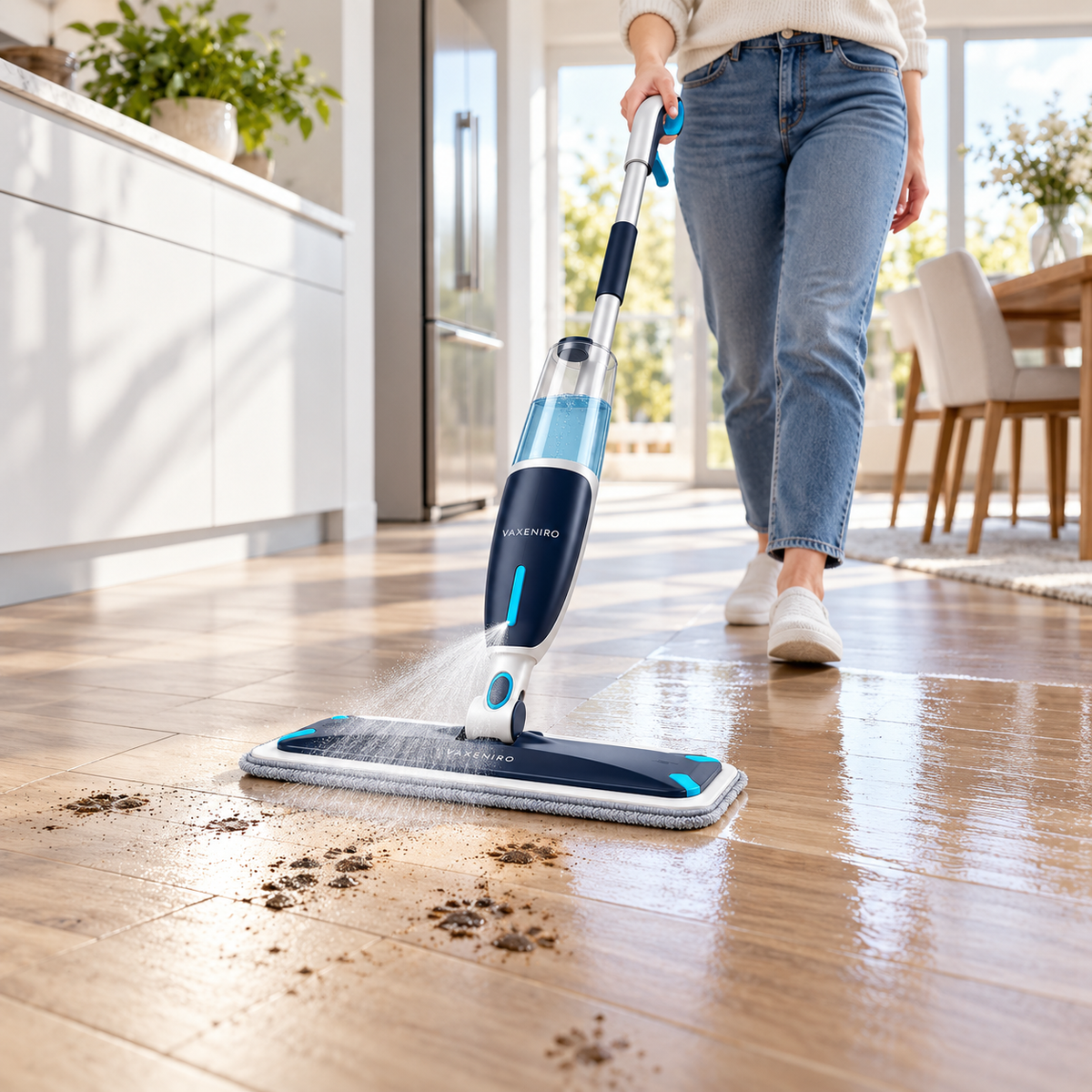 VAXENIRO™ ClearWave Precision Spray Mop