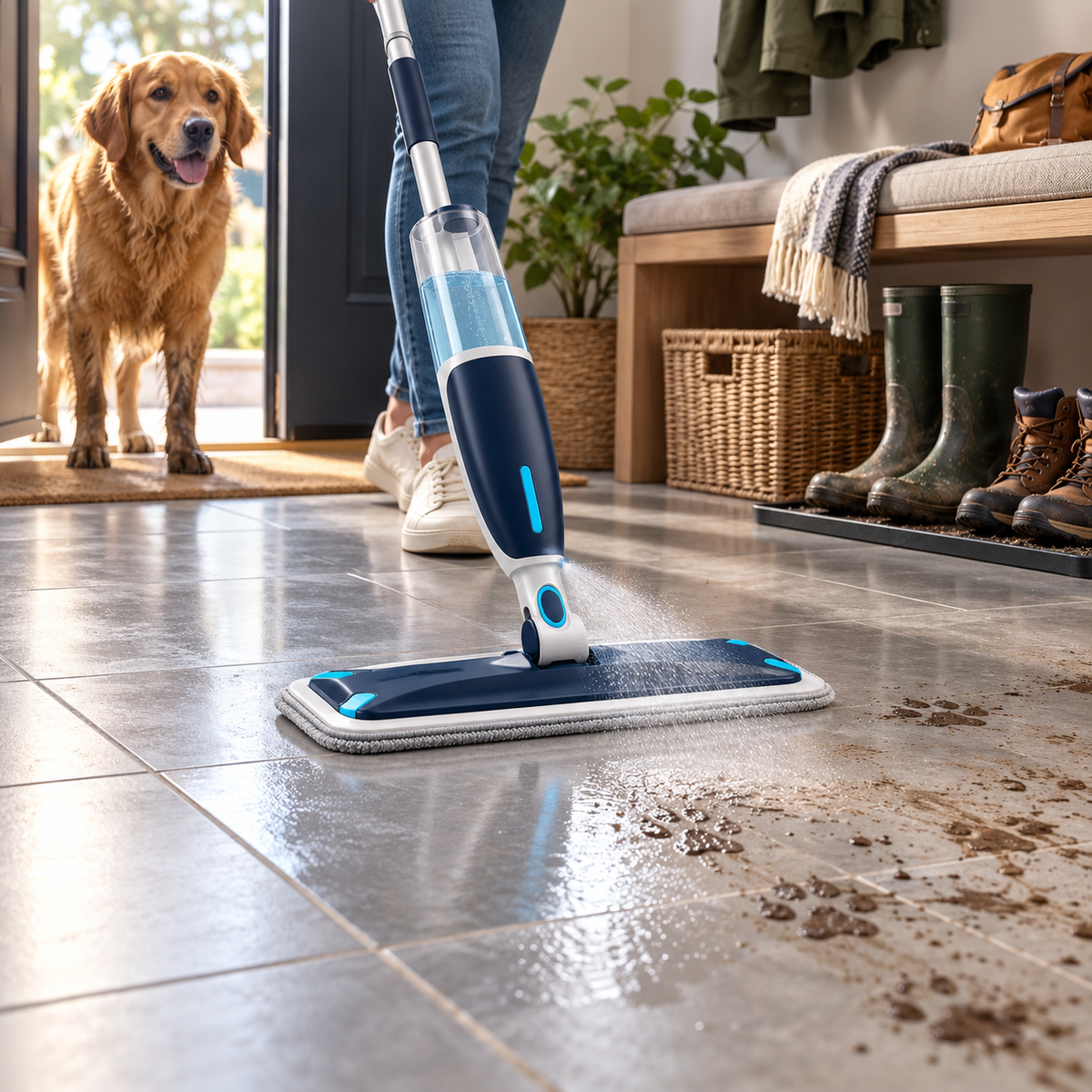 VAXENIRO™ ClearWave Precision Spray Mop