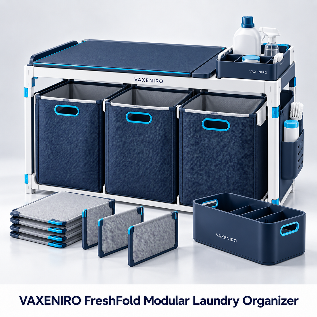 VAXENIRO™ FreshFold Modular Laundry Organizer