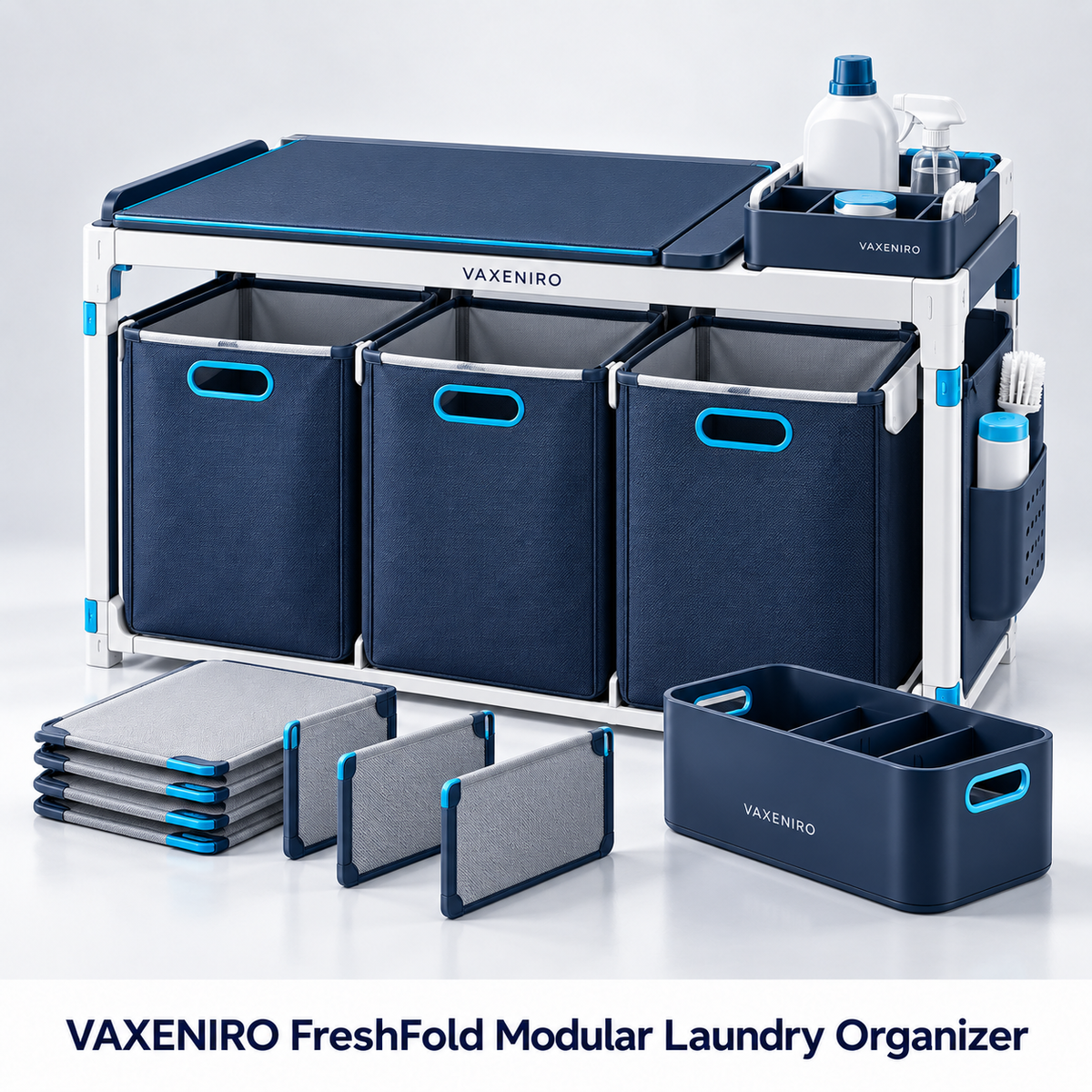 VAXENIRO™ FreshFold Modular Laundry Organizer